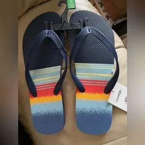 Walmart Shoes Nwt Flipflops Size 910 Unisex With Multi